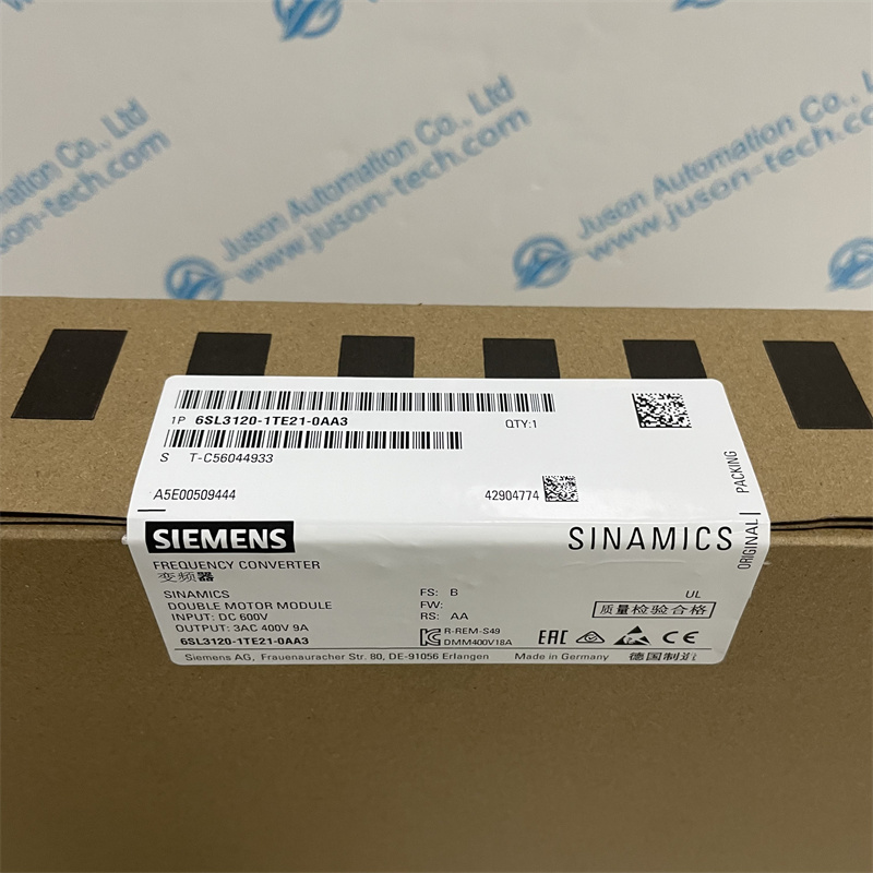 SIEMENS expansion module 6SL3120-1TE21-0AA3