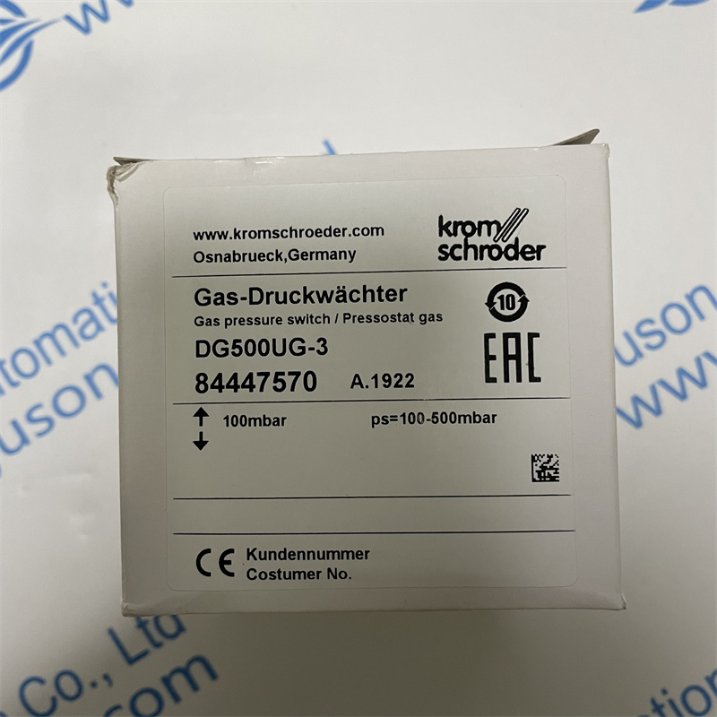 Kromschroder Gas pressure switch DG500UG-3