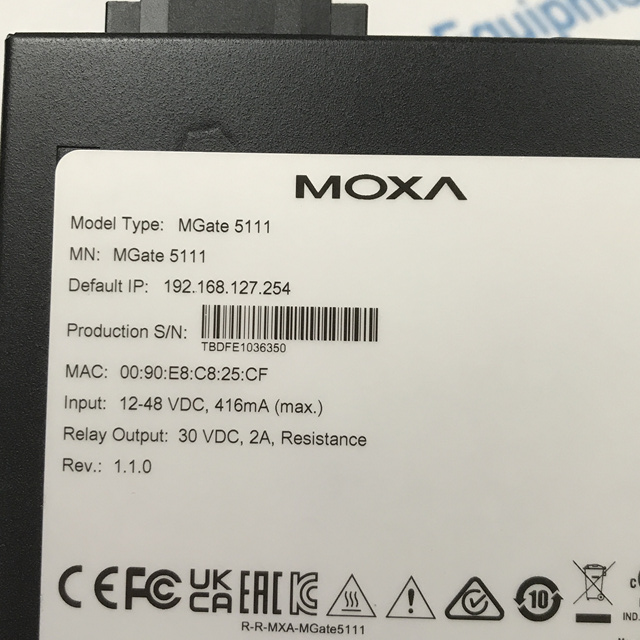 MOXA Industrial Ethernet gateway MGate 5111 