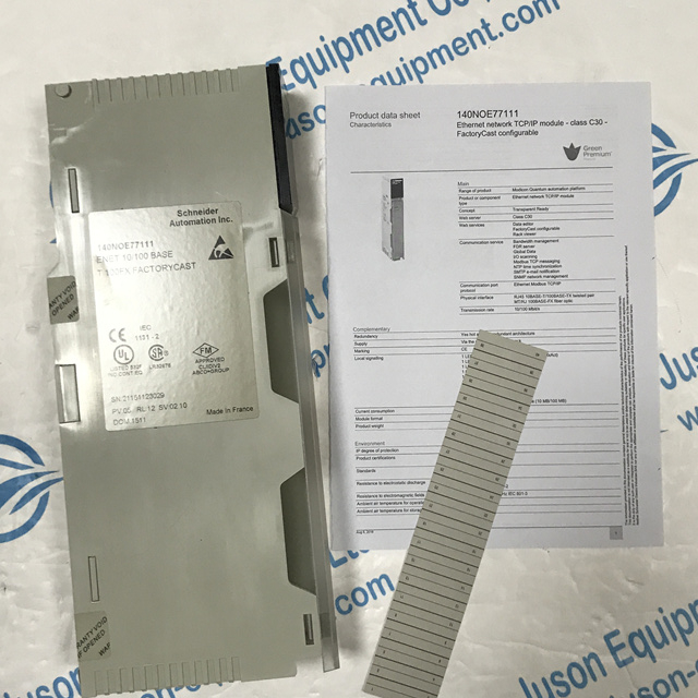 Schneider Ethernet module 140NOE77111