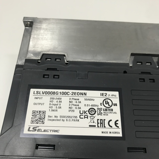 LS frequency converter LSLV0008G100C-2EONN