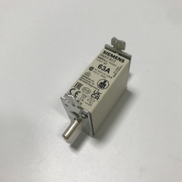 SIEMENS fuse 3NA3822