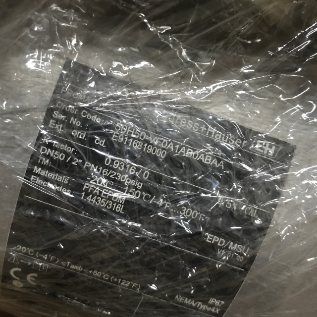 Endress+Hauser Electromagnetic Flowmeter 50H50-VF0A1AB0ABAA