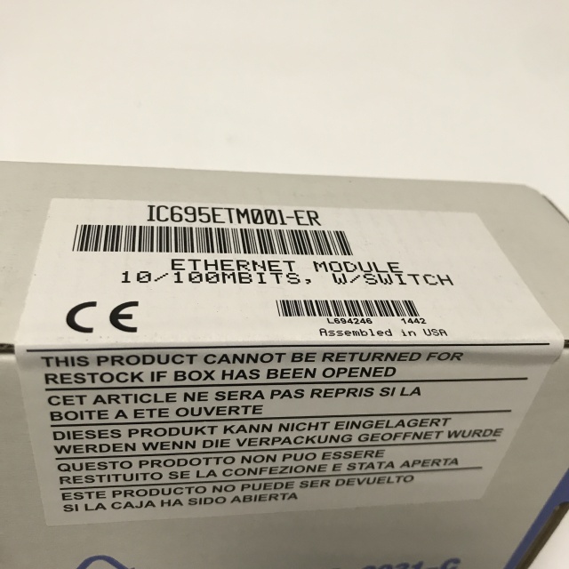 GE Ethernet interface module IC695ETM001