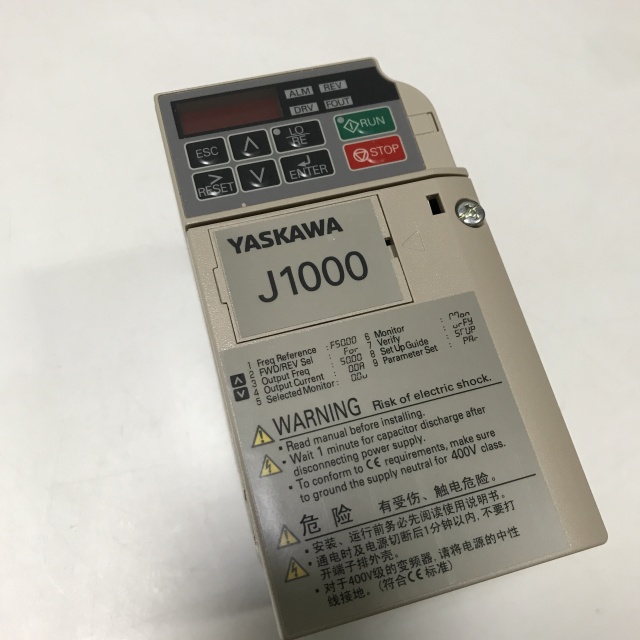 YASKAWA frequency converter CIMR-JBBA0003BBA