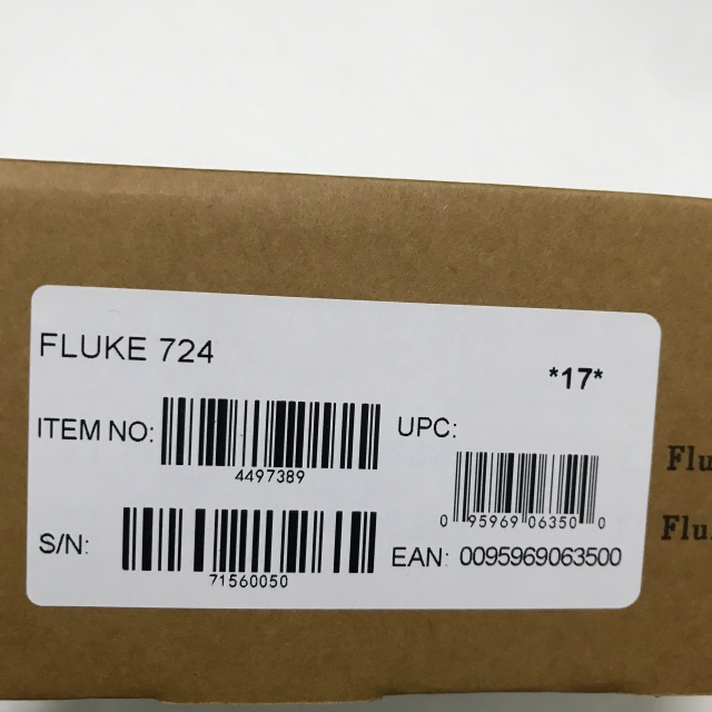 Fluke TEMPERATURE CALIBRATOR 724
