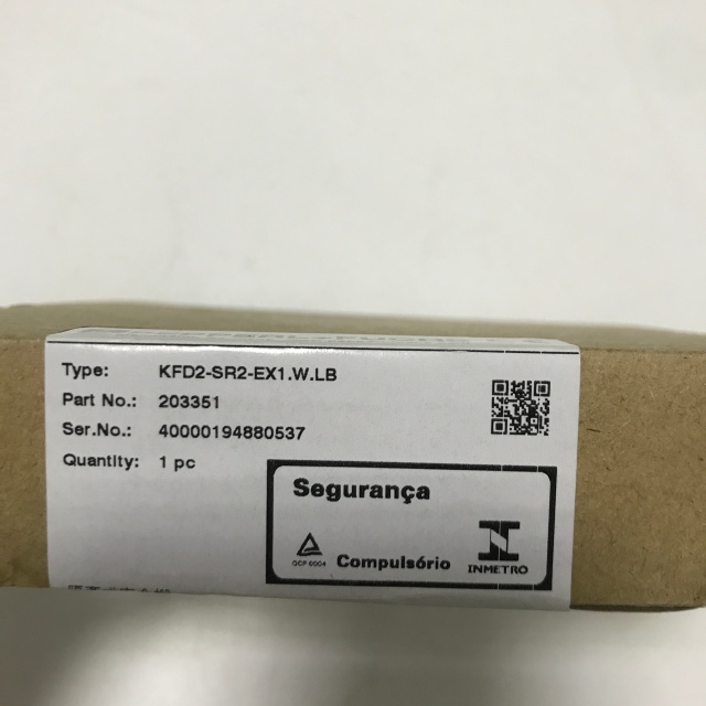 P+F Safety Barrier KFD2-SR2-EX1.W.LB