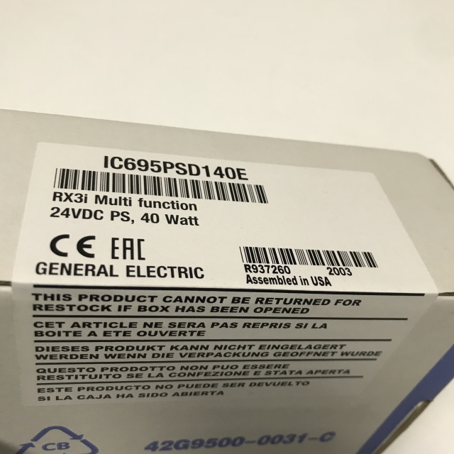 GE power module IC695PSD140