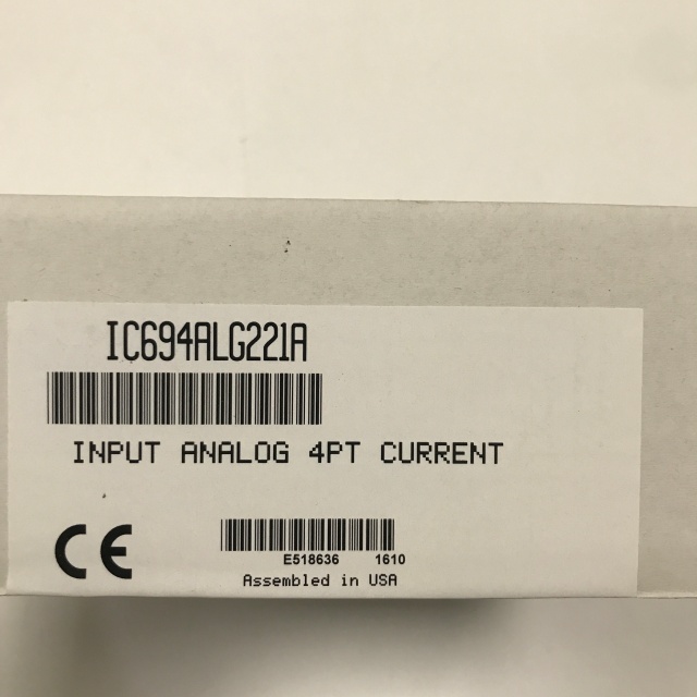 GE Analog input module IC694ALG221