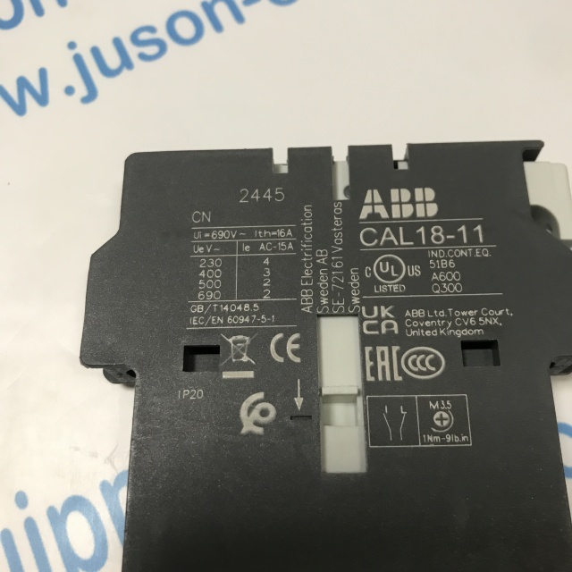 ABB Contactor accessories auxiliary contacts CAL18-11