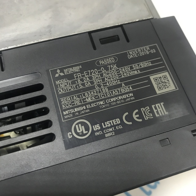 Mitsubishi inverter FR-E720-0.75K