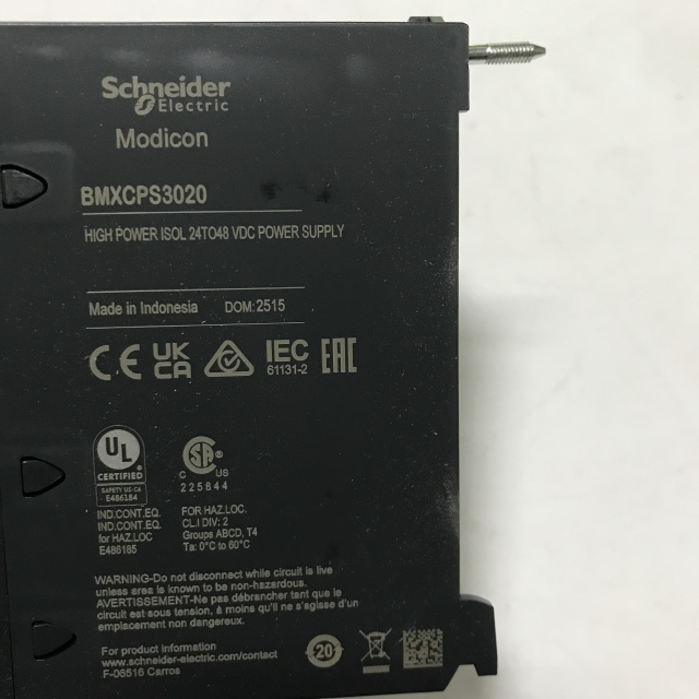 Schneider power module BMXCPS3020