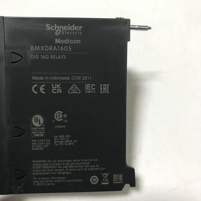 Schneider Relay Output Module BMXDRA1605 