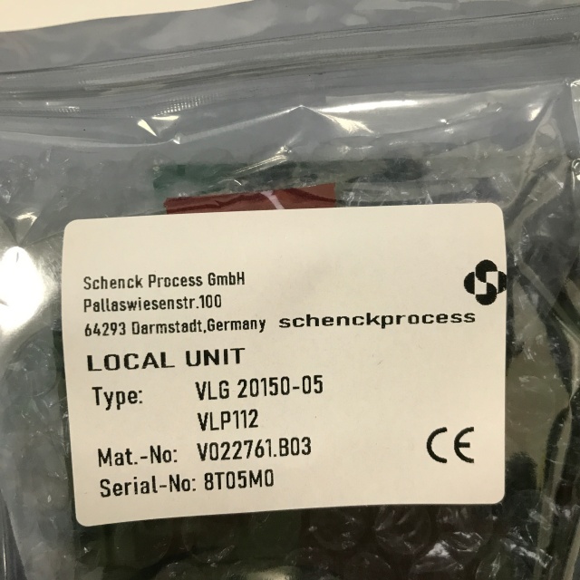 Schenck Sensor VLP112 V022761.B03 