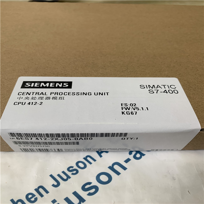 SIEMENS 6ES7412-2XJ05-0AB0 Central processing unit 