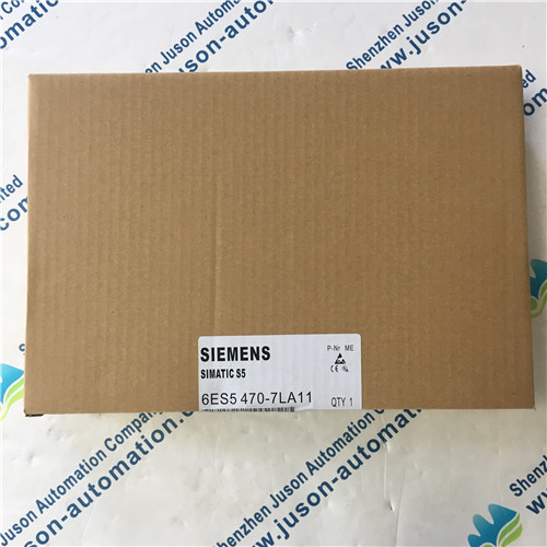 Siemens 6ES5470-7LA11 SIMATIC S5 470 ANALOG OUTPUT MODULE FLOATING 8 OUTPUTS, +- 10 V, 0 TO 20 MA BLOCK DESIGN AVAILABLE AS A SPARE PART ONLY!