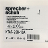 Sprecher+schuh KTA7-25H-10A Relay