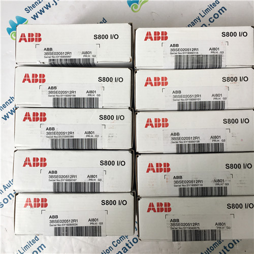 ABB PLC 8-channel analog input module 3BSE020512R1 AI801 