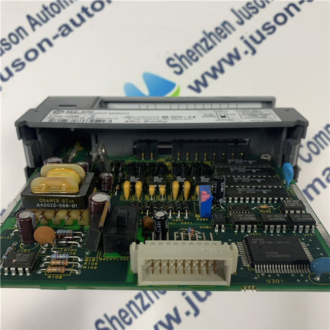 Allen Bradley PLC input and output module 1746-NO4I