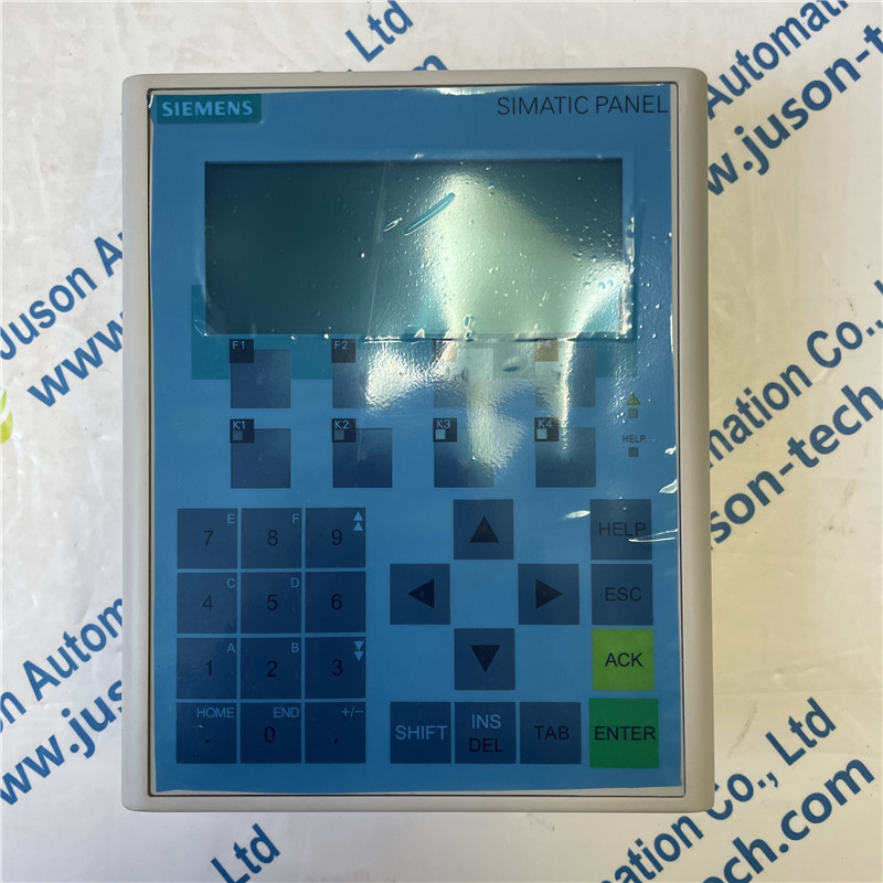 SIEMENS touch screen 6AV6641-0BA11-0AX1 SIMATIC Operator Panel OP 77A LC display backlit, 4.5 display graphics-capable, MPI/PROFIBUS DP interface to 1.5 MB