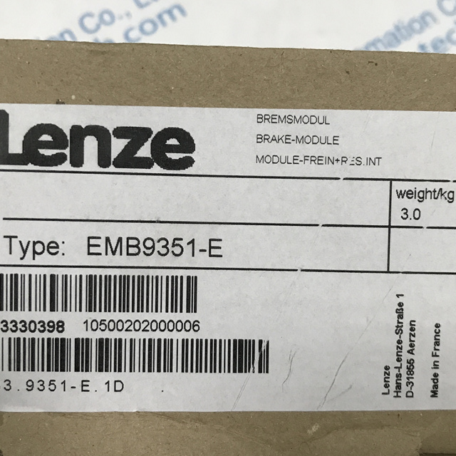 LENZE Frequency converter module EMB9351-E