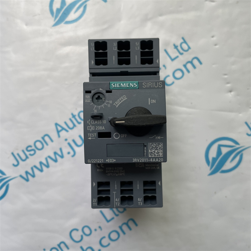 SIEMENS motor protection circuit breaker 3RV2011-4AA20