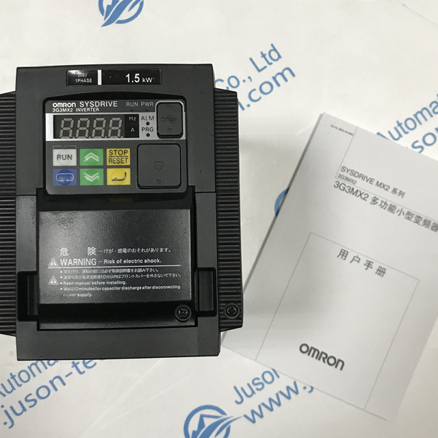 OMRON Small frequency converter 3G3MX2-AB015-E