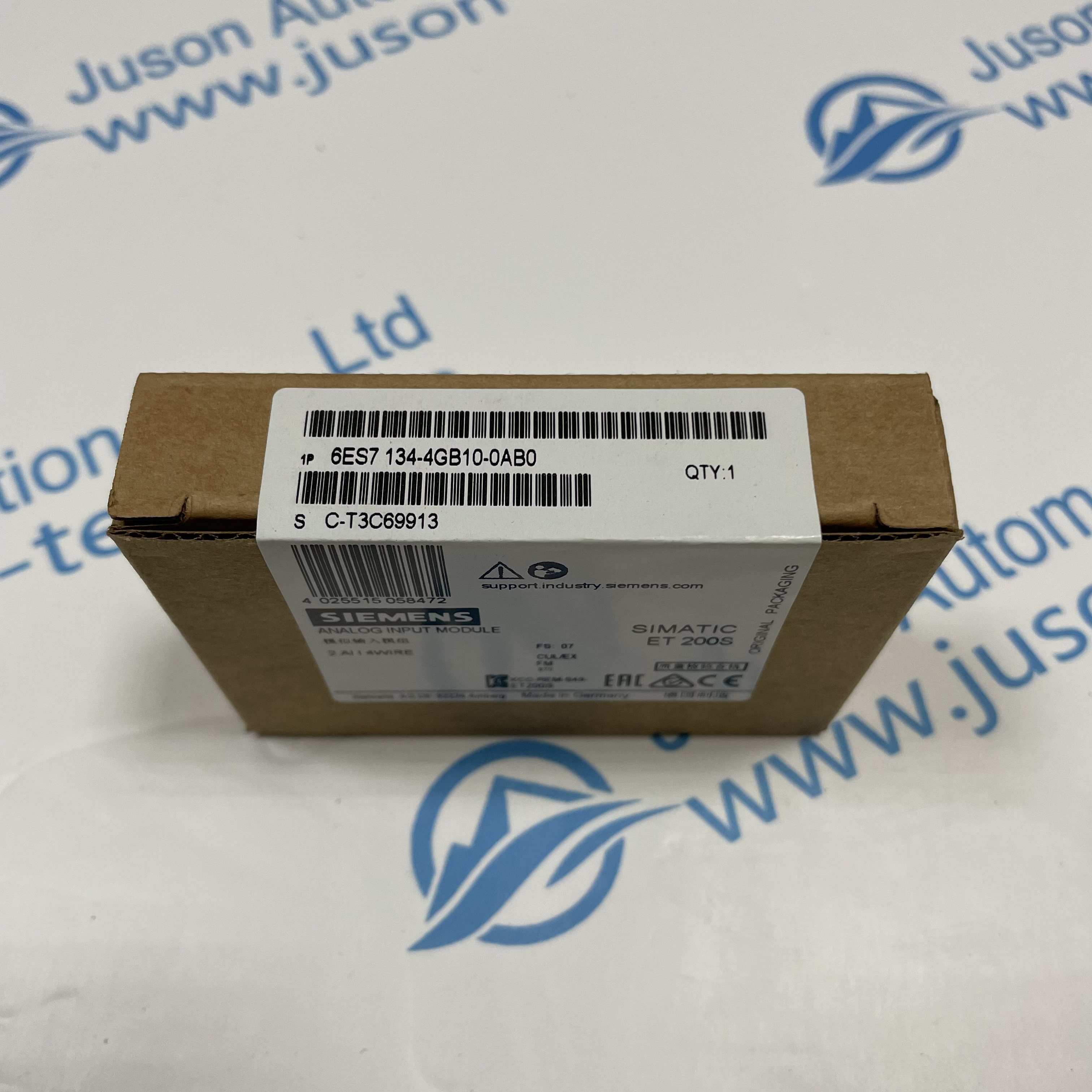 SIEMENS analog input module 6ES7134-4GB10-0AB0