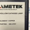 AMETEK cadmium lamp 300-8707