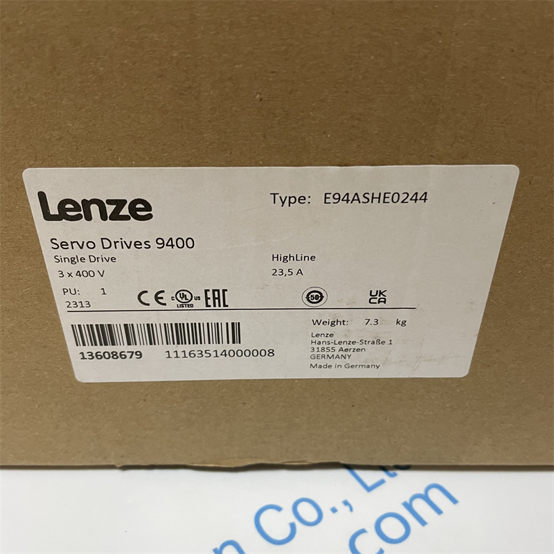 LENZE frequency converter E94ASHE0244