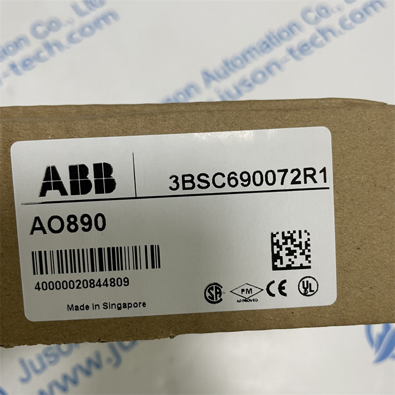 ABB analog output module 3BSC690072R1 AO890