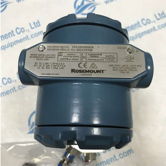 Rosemount Pressure Transmitter 3051S2CG5A2A11A1BE1Q4+0305RC22B11B4