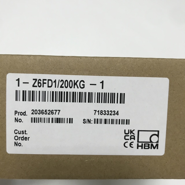 HBM load cell Z6FD1-200KG