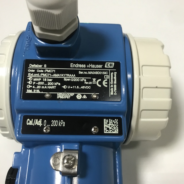 Endress+Hauser Digital pressure transmitter PMC71-AMA1K1TRAAA