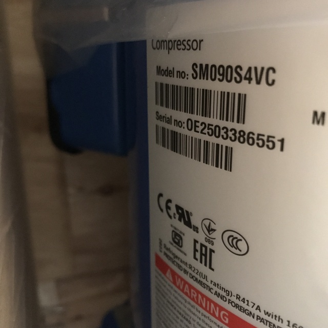 Danfoss compressor SM090S4VC