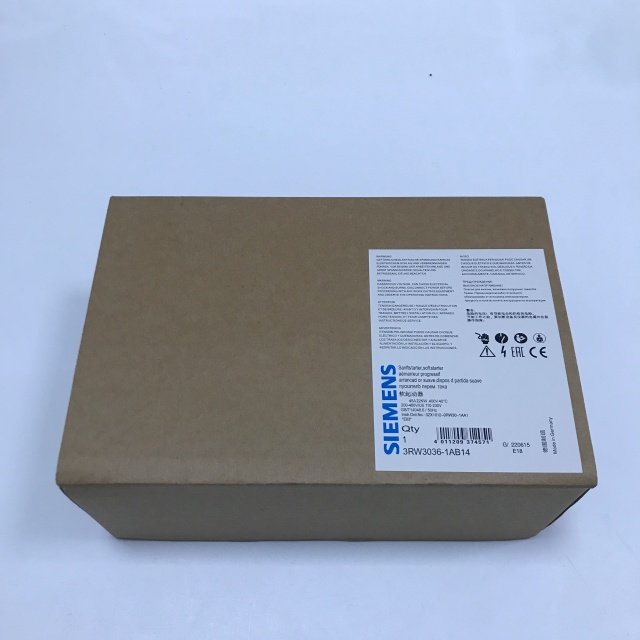SIEMENS soft starter 3RW3036-1AB14