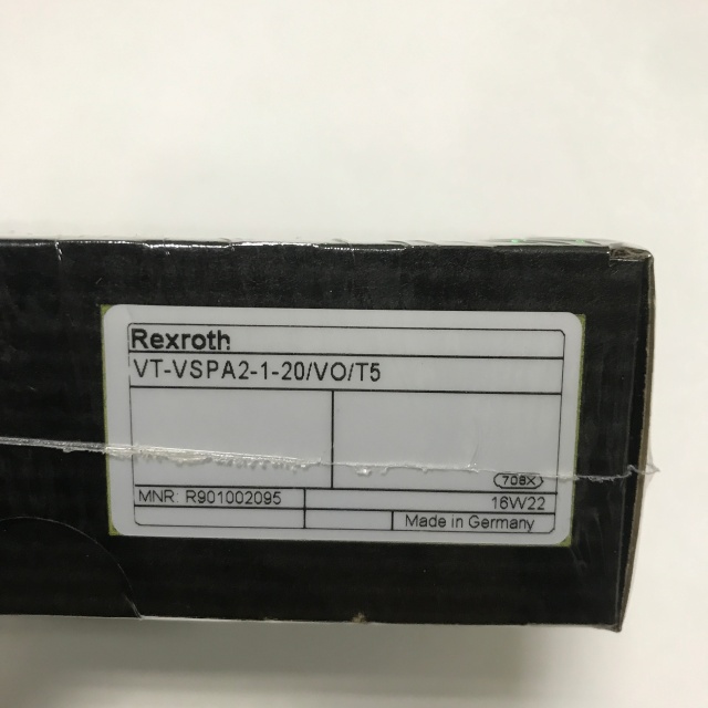 Rexroth amplifier VT-VSPA2-1-20 VO T5 R901002095