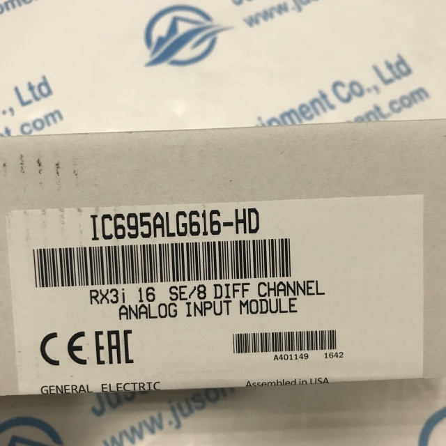 GE Analog Input Module IC695ALG616-HD