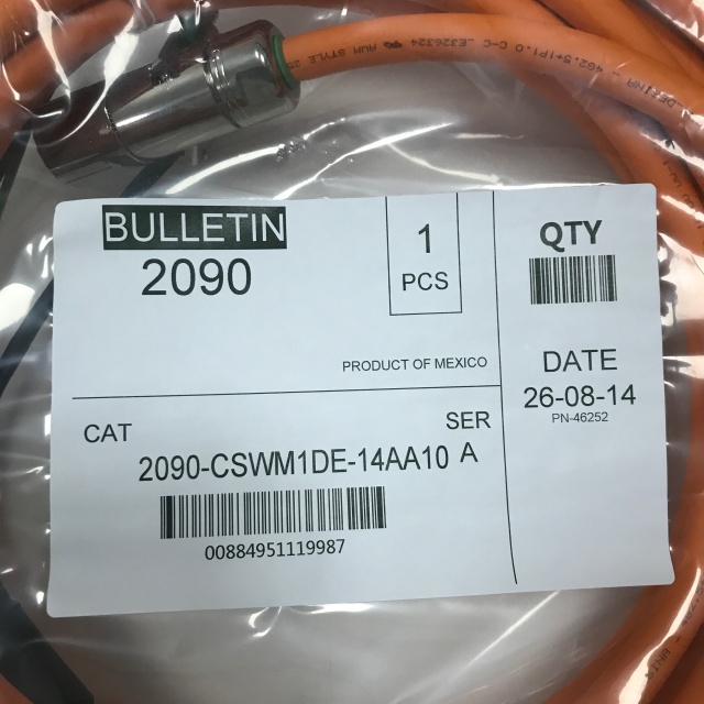 Allen Bradley cable 2090-CSWM1DE-14AA10