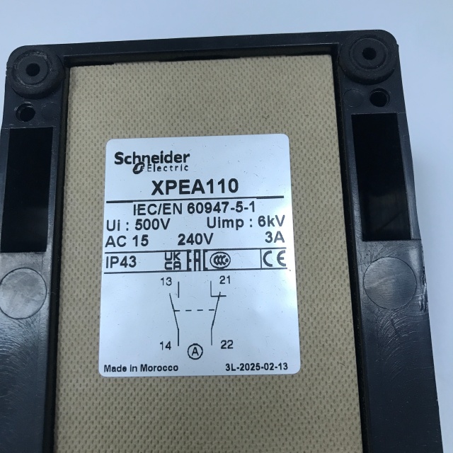 Schneider Single pedal foot switch XPEA110