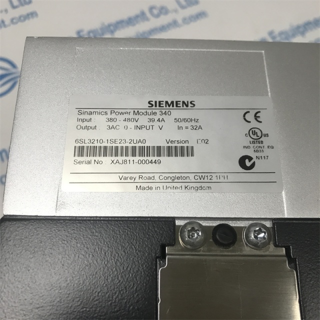 SIEMENS inverter 6SL3210-1SE23-2UA0