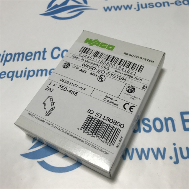 WAGO Input and output modules 750-466 