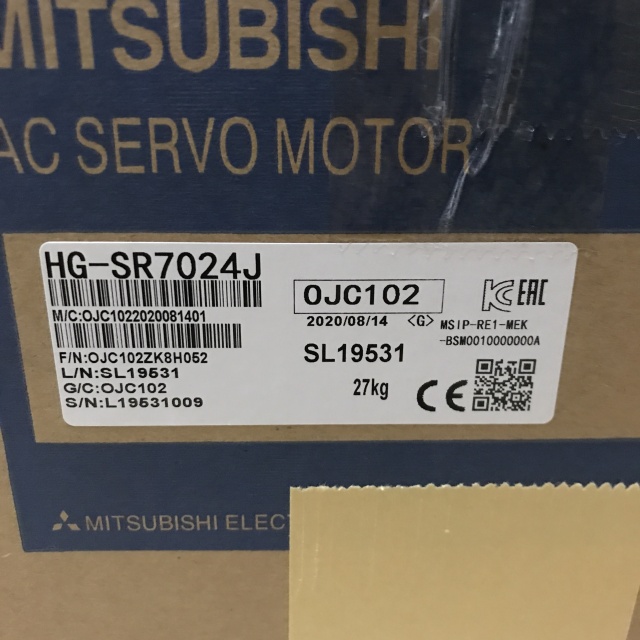 Mitsubishi servo motor HG-SR7024J