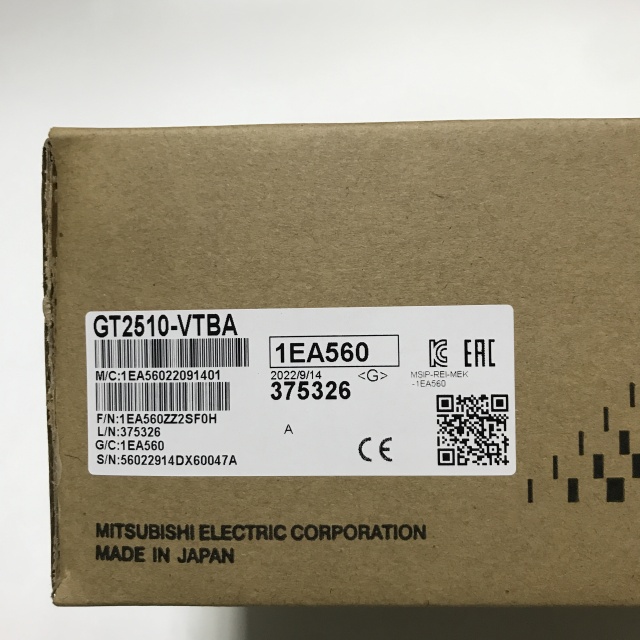 Mitsubishi touch screen GT2510-VTBA