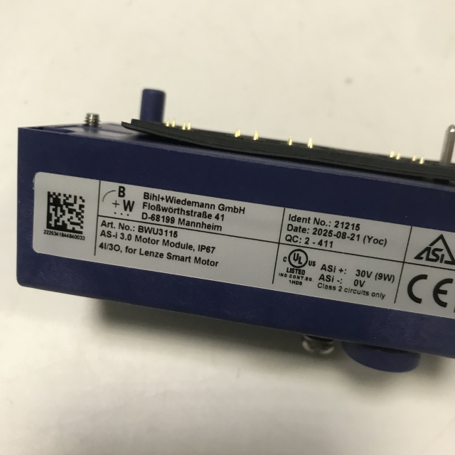 BIHL+WIEDEMANN Bus terminal module BWU3115 