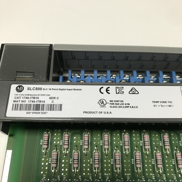 Allen Bradley Digital DC input module 1746-ITB16