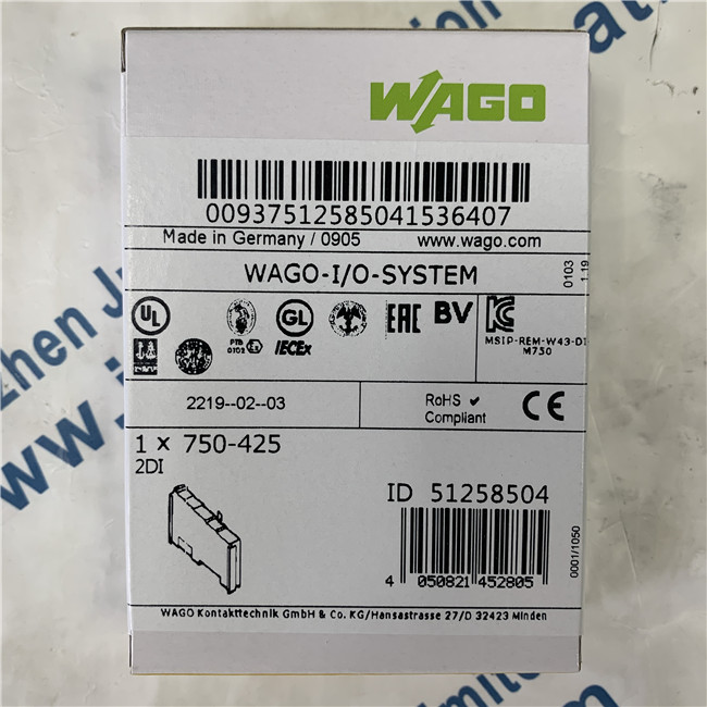 WAGO 750-425 Input and output modules 