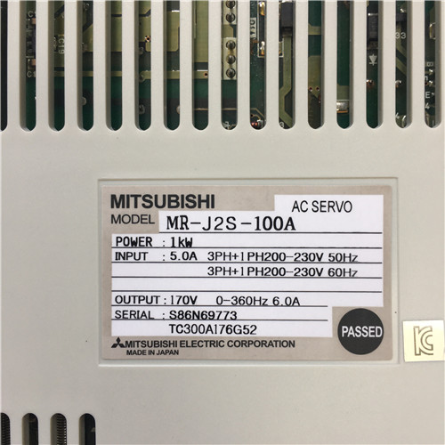 Mitsubishi MR-J2S-100A Driver