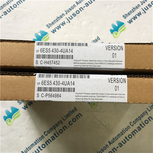 Siemens 6ES5430-4UA14 SIMATIC S5, Digital input 430 Isolated Compact design 32 inputs 24 V DC