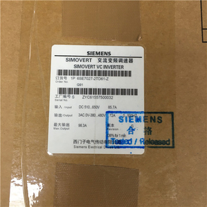 Siemens 6SE7027-2TD61-Z =G91 Invertor